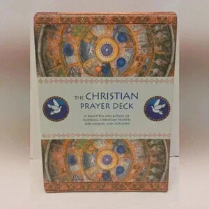 The Christian  Prayer Deck 52 Prayer Cards with Built-in Card Holder
